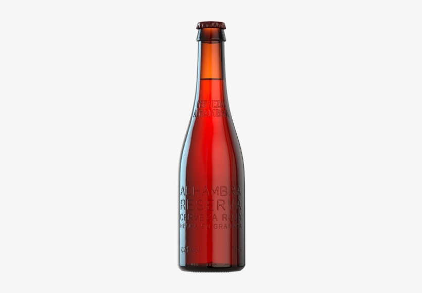 Alhambra Reserva Roja - Glass Bottle, transparent png
