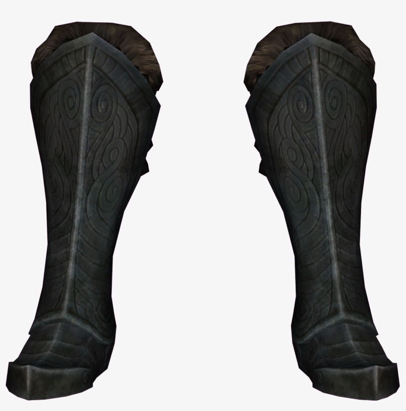 Steel Plate Boots - Plate Armor Boots, transparent png