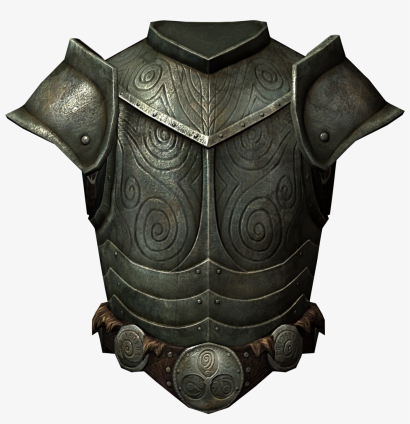 Steel Plate Cuirass, transparent png