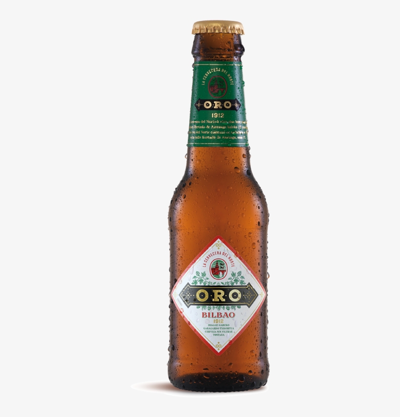 Botella 20 Cl - Cerveza Oro Bilbao, transparent png