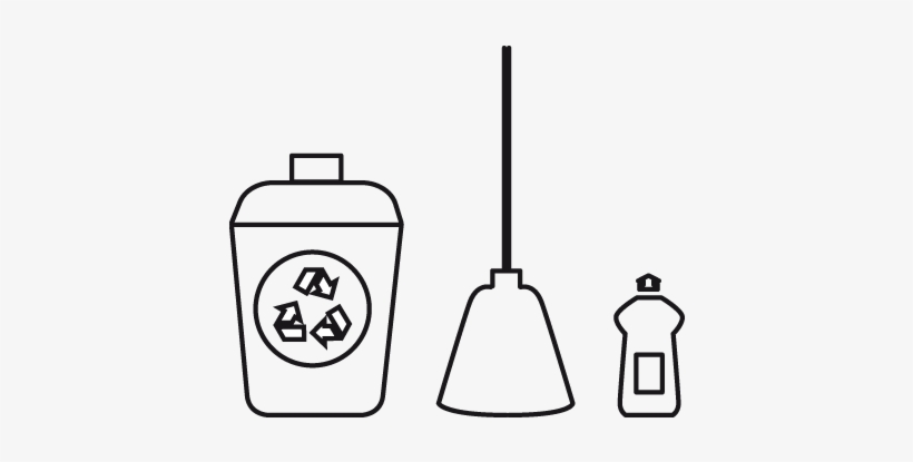 Iconos Utensilios Y Productos De Limpieza - Product, transparent png