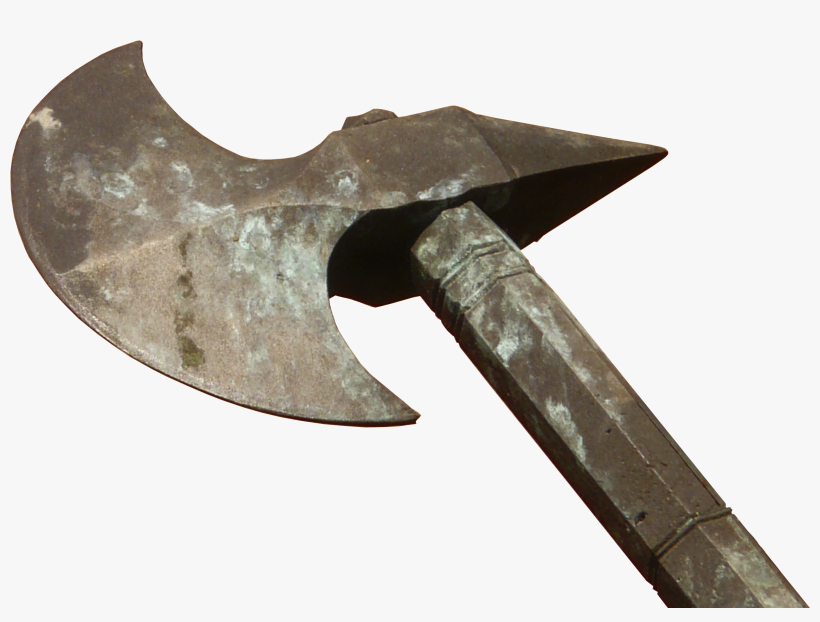 Axe, Battle Axe, Weapon, Middle Ages, Cut Weapon - Hachas De La Edad Media, transparent png