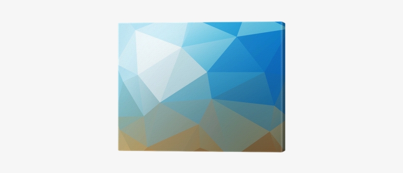 Cuadro En Lienzo Fondo Triángulo - Triangle, transparent png