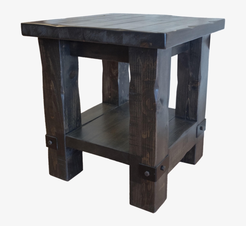 Steel Plate End Table - End Table, transparent png