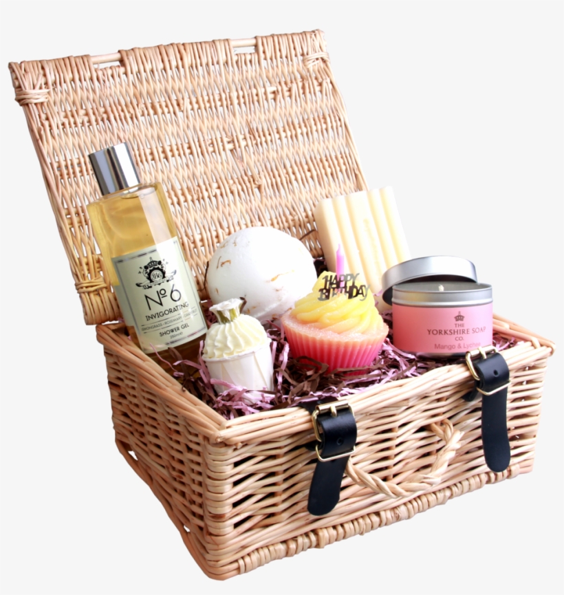 Pampering Gift Baskets For Her Photo - Beautiful Shower Bath Hampers Uk, transparent png