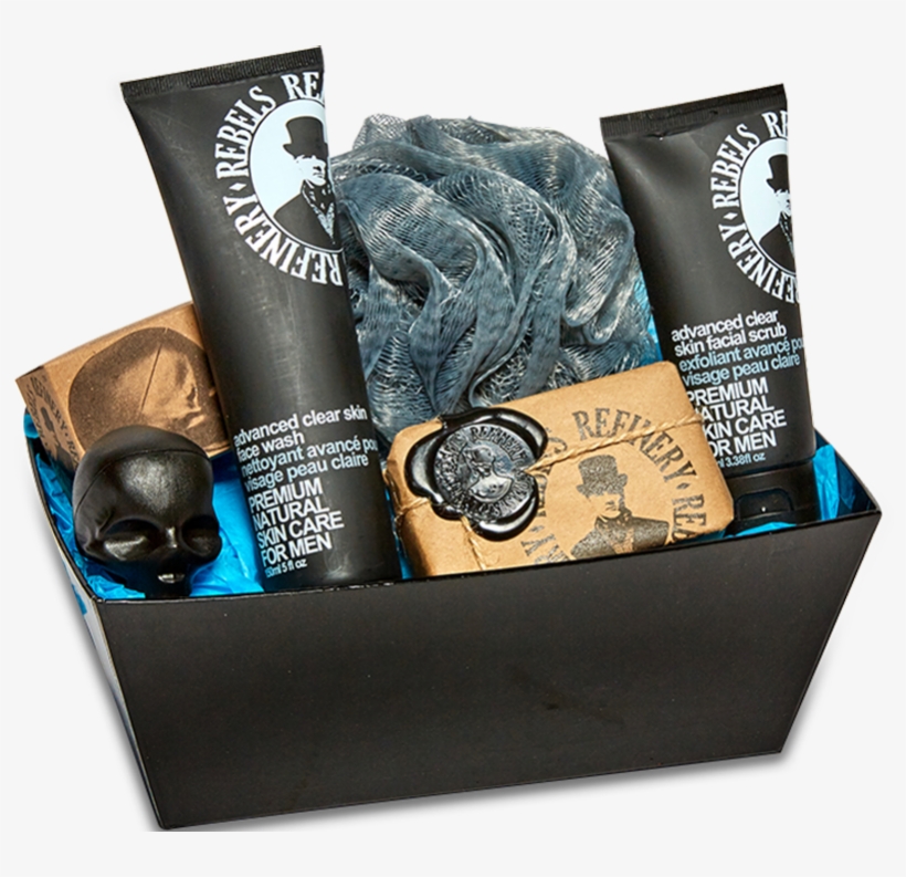 Rebels Refinery Spa Gift Basket - Rebels Refinery Advanced Clear Skin Facial Scrub -, transparent png