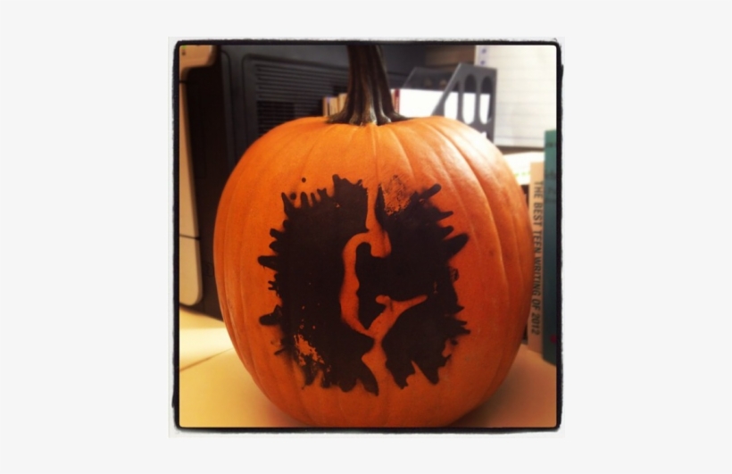 Pumpkin Carving For Lit Lovers - Vegetable Carving, transparent png