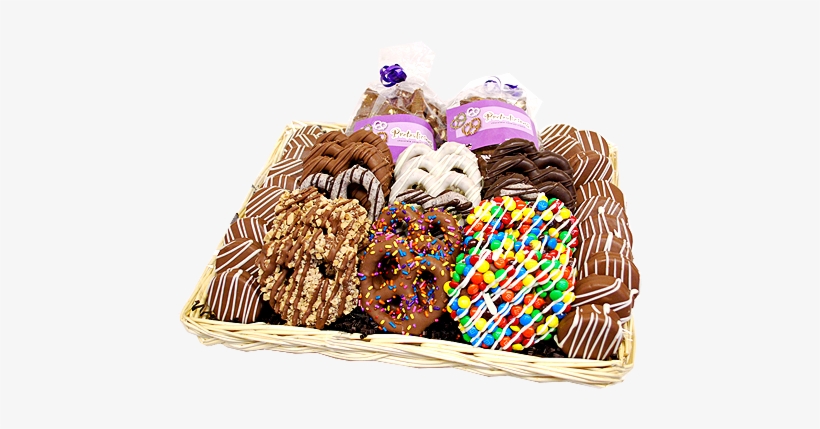 Cravings Collection Gourmet Chocolate Covered Treats - Gift Basket, transparent png