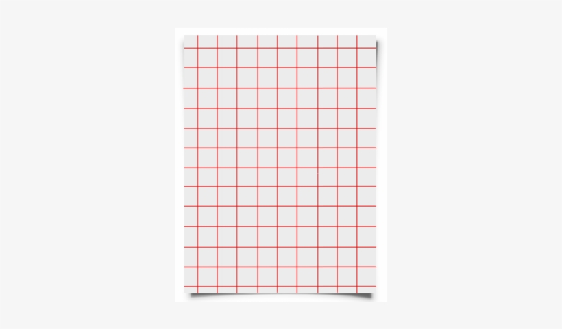 Red Grid - Transfer Paper, transparent png