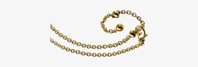 Cadena Catene En Oro Amarillo De 18 Qt - Bulgari Gold Necklace Chain, transparent png