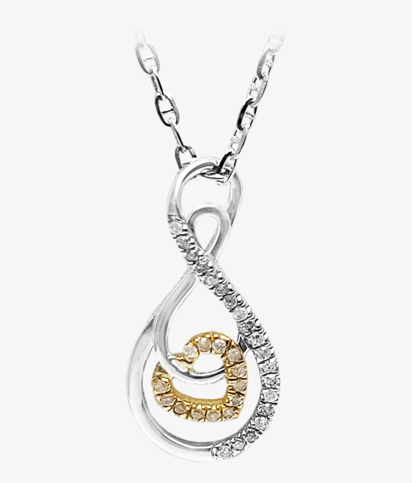 Dije Con Diamantes En Oro - Gold, transparent png