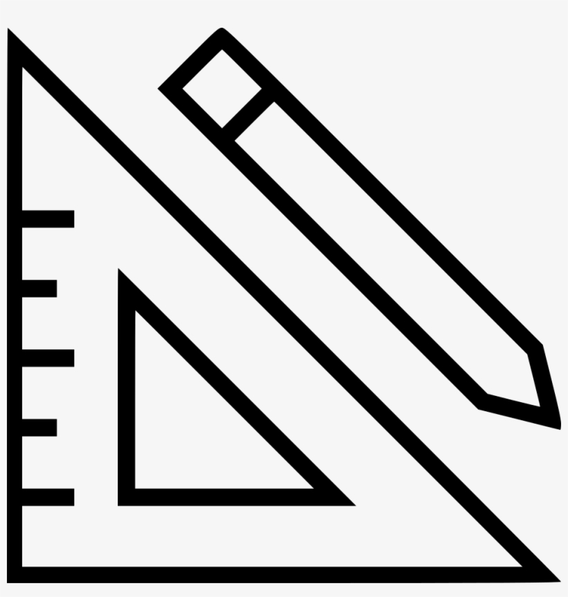 Pencil Ruler Comments - Penggaris Png, transparent png