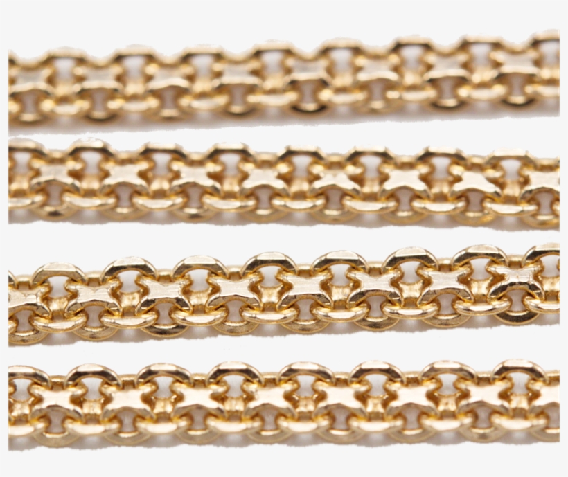 Cadena De Oro Sin Insertos 319-005 - Chain, transparent png