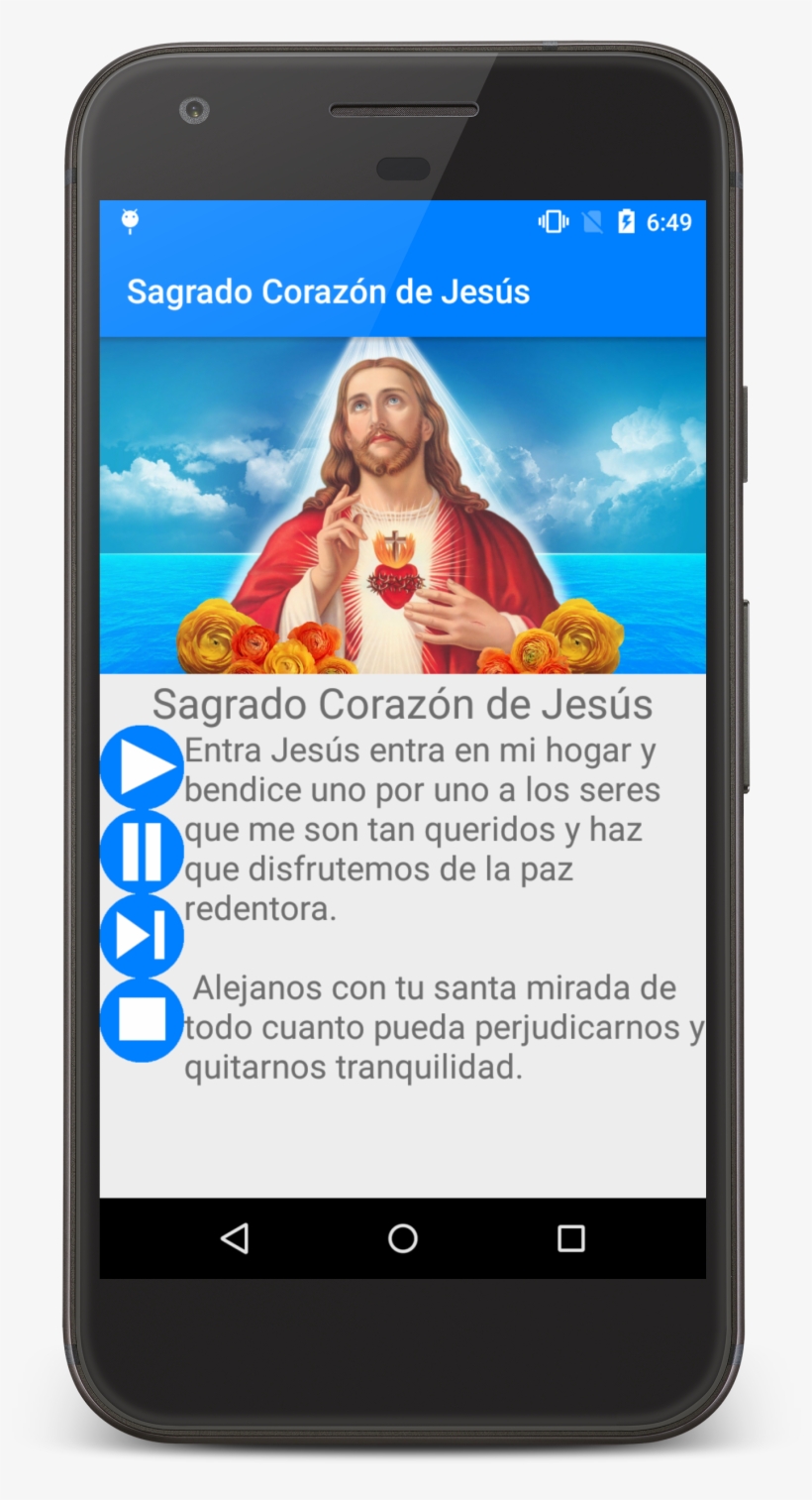 Framed Art Print: Sacred Heart Of Jesus, 10x8in., transparent png