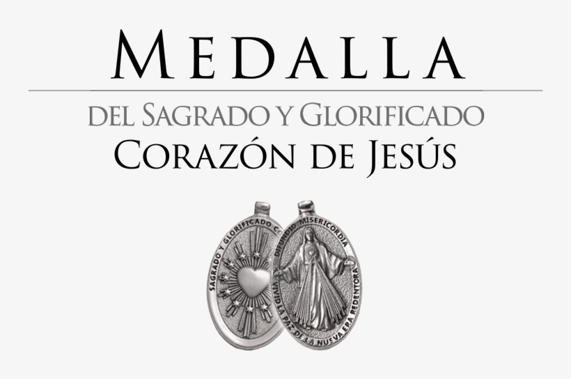Medalla Del Sagrado Y Glorificado Corazón De Jesús - Sacred, transparent png