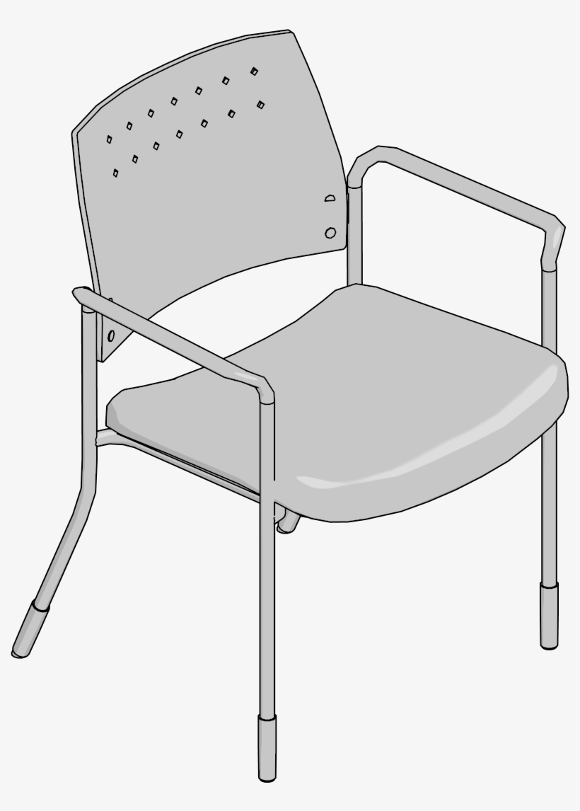 Sorrel,chair,arms,wood Back,wallsaver Leg,standard - Office Chair, transparent png