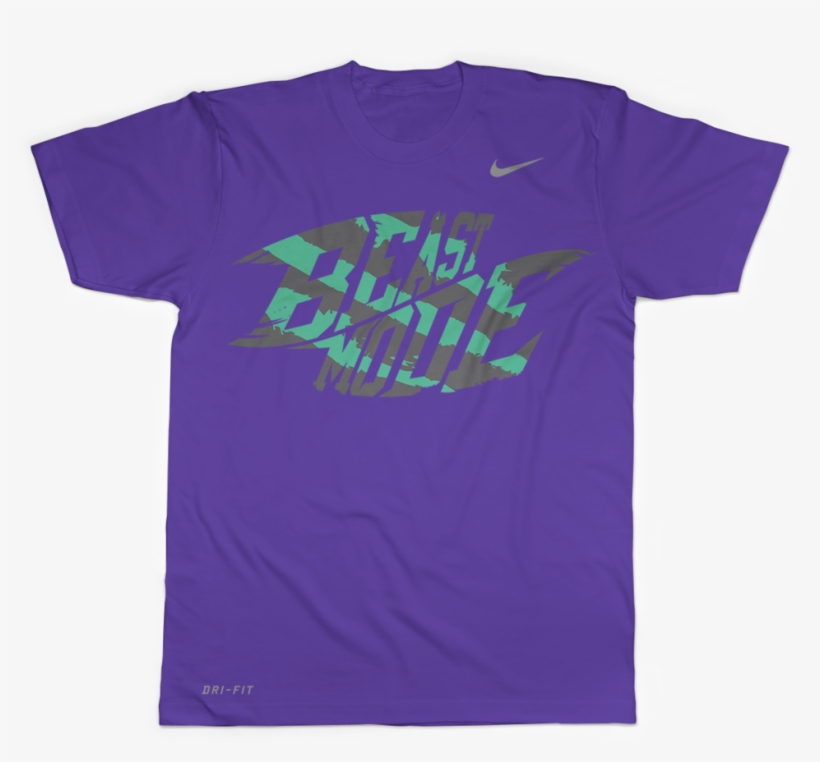 Men's 'beast Mode' Nike Training Shirt, transparent png