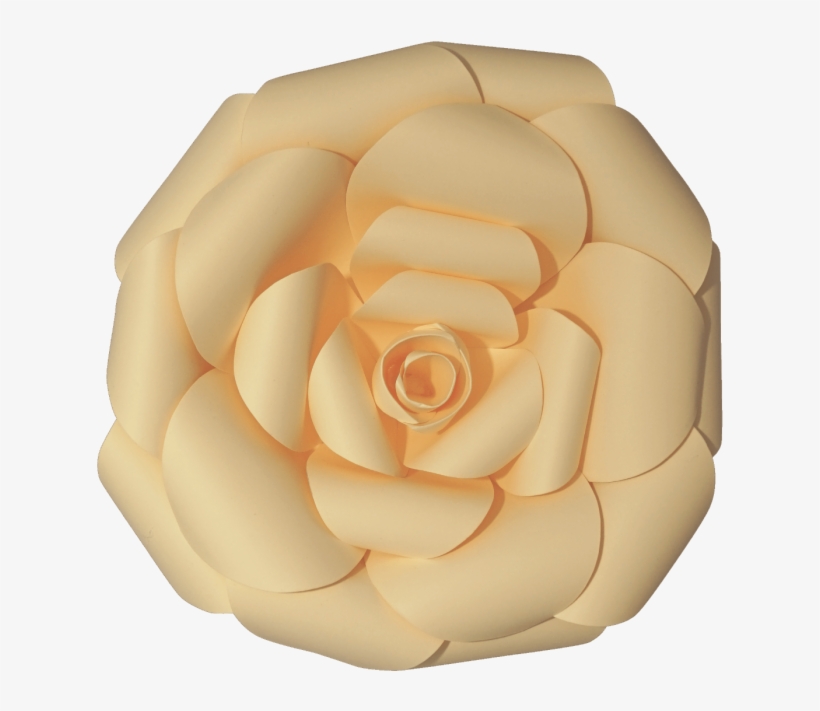 Yellow Paper Flower Png, transparent png