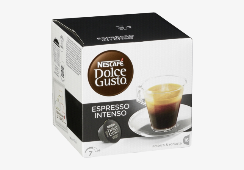 Nescafe - Espresso Intenso Dolce Gusto, transparent png