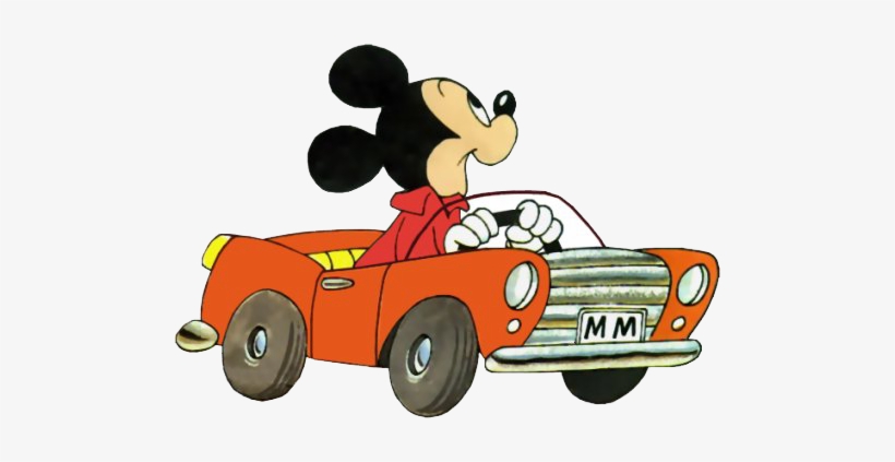 Mickey Mouse Clipart - Mickey Mouse Car Clipart, transparent png