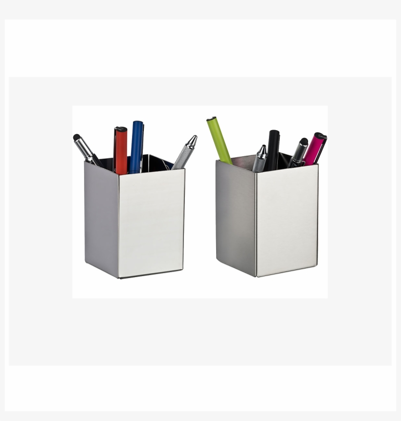 Pen Cup Rom, Silver - Pen, transparent png