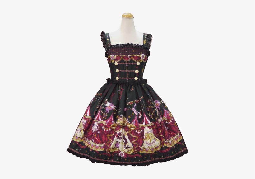 Circus Fashion, Lolita Fashion, Quirky Fashion, Cute - Lolita Dress Png, transparent png
