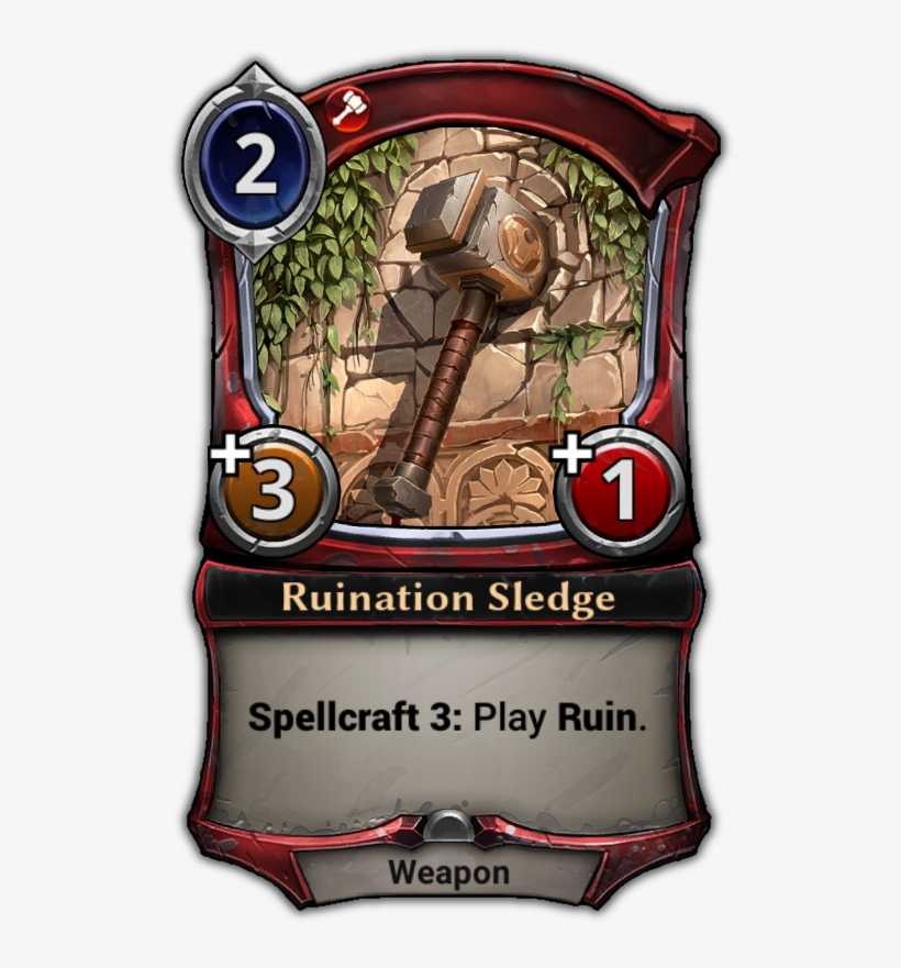 Ruination Sledge - Criva Eternal, transparent png