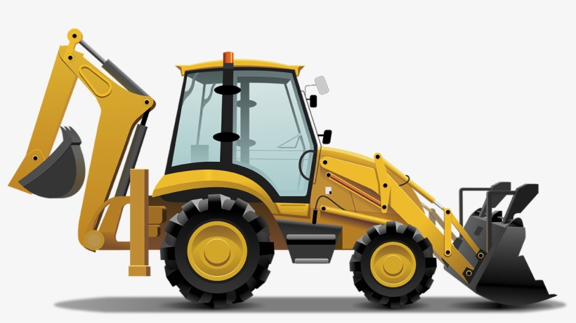Free Download Tractor Clipart Bulldozer Excavator Tractor - Tractor, transparent png