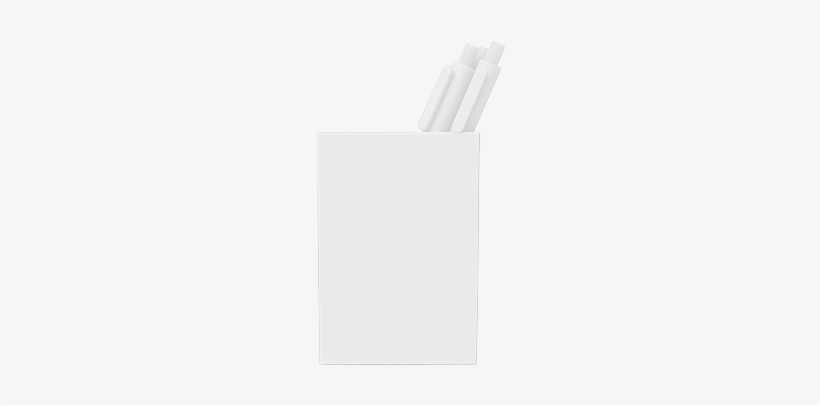 White Pen Cup - Pen, transparent png