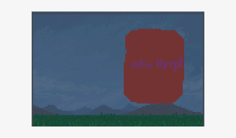 Mein Kampf Pixel Art - Grass, transparent png