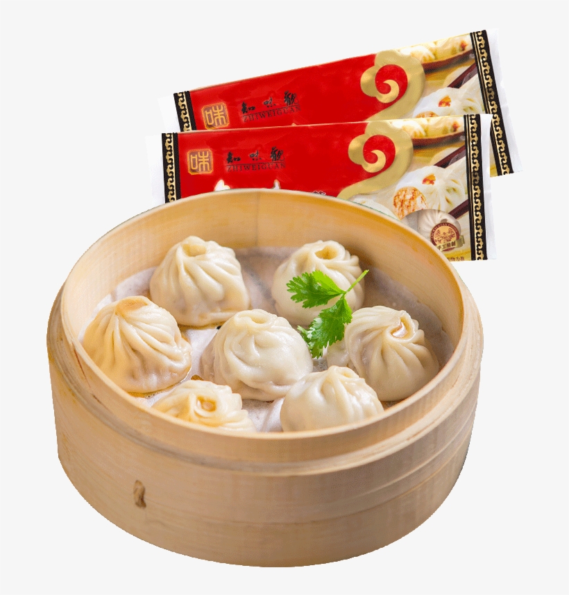 Zhiweiguan Hangzhou Xiaolong Buns, Soup Soup, Three - Xiaolongbao, transparent png
