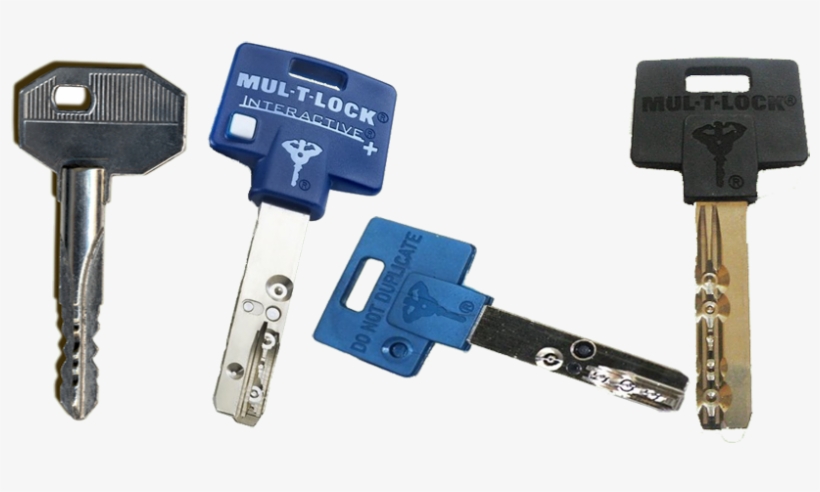 Llaves Multilock - New !!! Mul T Lock Interactive Cylinder 35+35mm High, transparent png