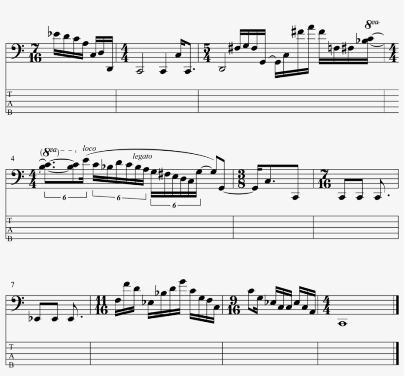 In Example One, We Have A Fine Illustration Of One - Sheet Music, transparent png