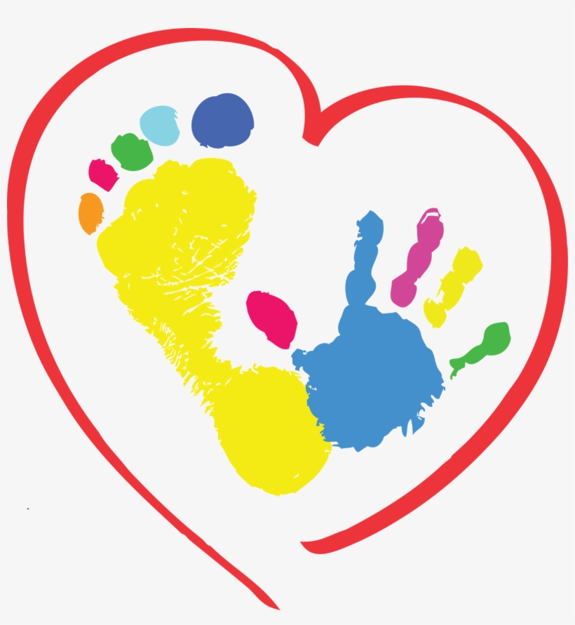 Dejando Huella Con El Corazón - Kids Hand Logo, transparent png