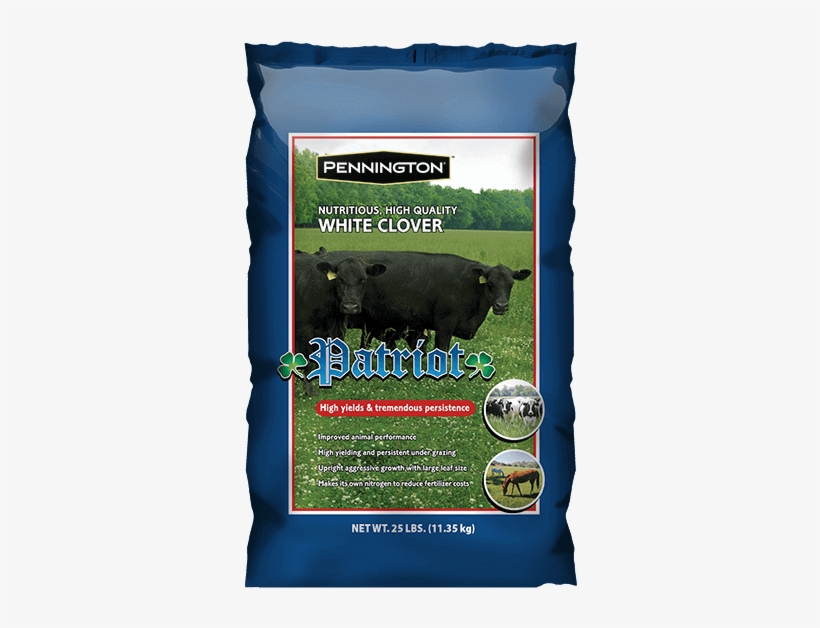 Patriot Perennial White Clover - Patriot White Clover Seed - 25 Lbs., transparent png