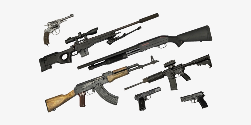 Fire At Will Or Have A Mini-competition - Firearm, transparent png