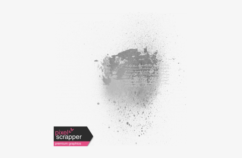 Paint Stamp Template - Monochrome, transparent png