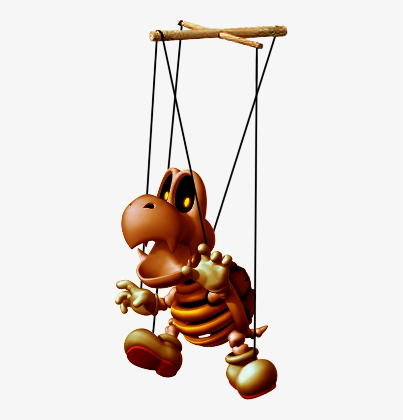 Dry Bones Marionette - Cartoon, transparent png