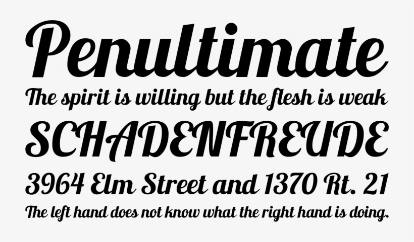 Lobster Font Phrases - Good Font, transparent png