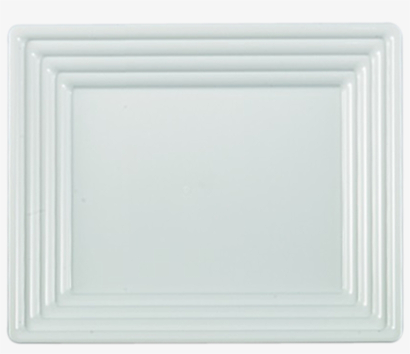 White Plastic Serving Tray Heavyweight Square Platter - Serving Tray, transparent png
