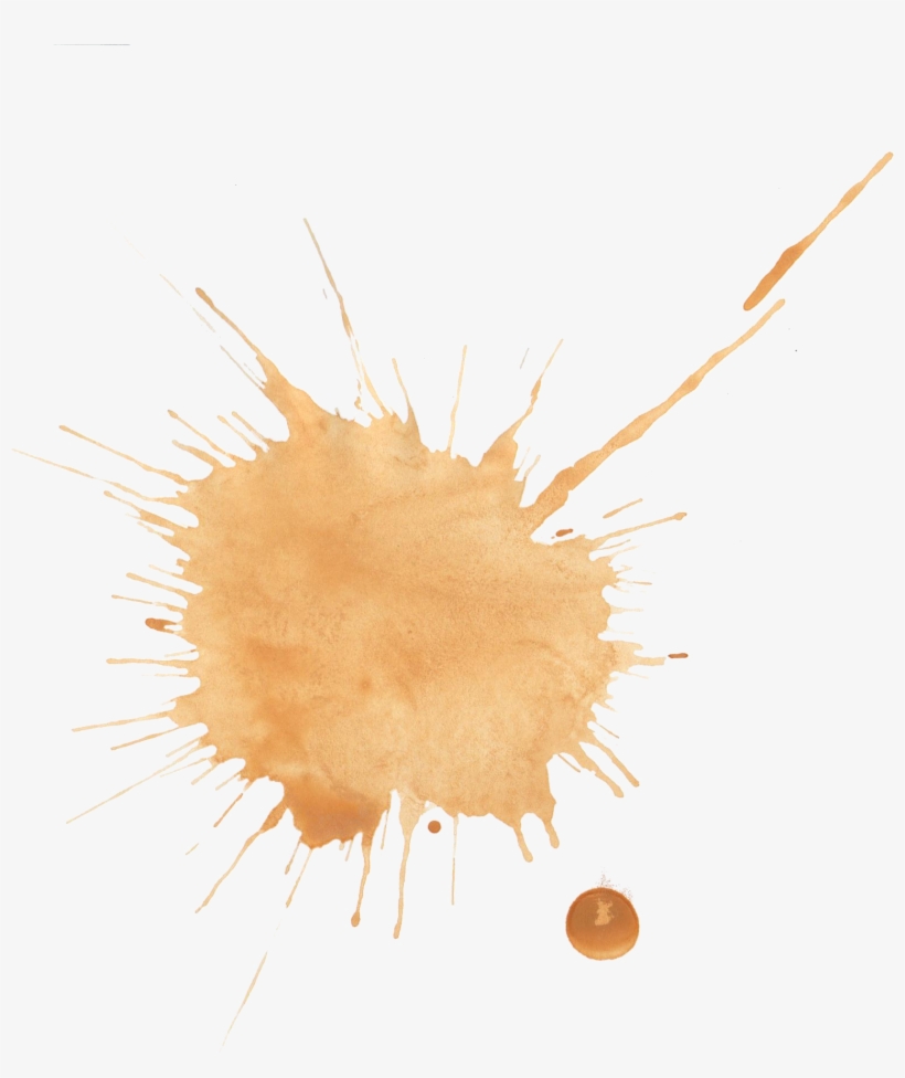 18 Brown Watercolor Splatter Png Transparent Onlygfx - Painting, transparent png