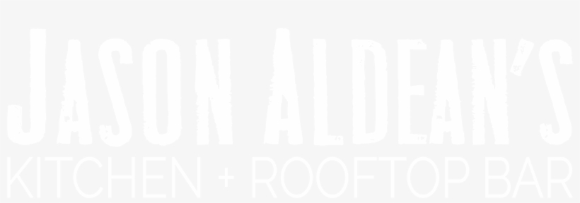 Jason Aldean's Logo White - Jason Aldean's Kitchen And Rooftop Bar, transparent png