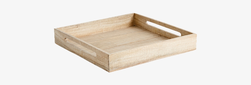 Wooden Tray - Wooden Fad Med Handles. Nordal Fad, transparent png
