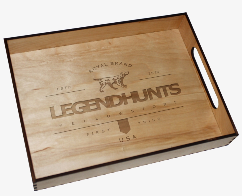 Customizable Birch Serving Tray - Tray, transparent png