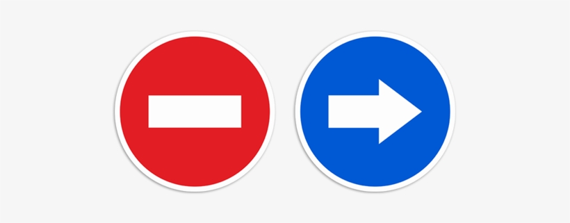 Car & Motorbike Stickers - Señal De Trafico Png, transparent png