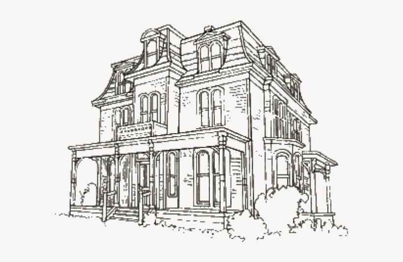 Italianate Architecture, transparent png