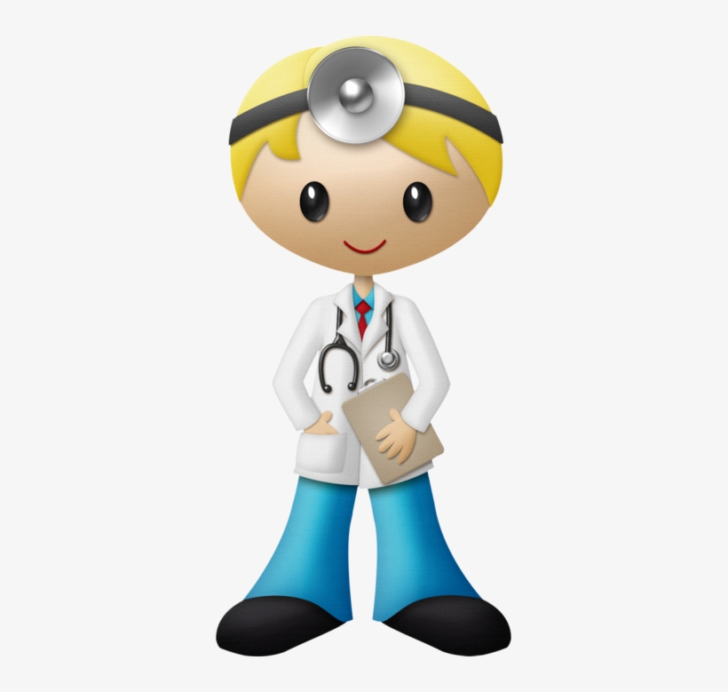 Silhouettes - Cute Female Doctor Clipart, transparent png