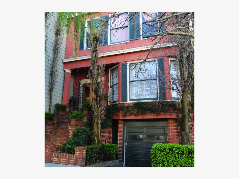 Charming Victorian House In The Heart Of San Francisco - House, transparent png