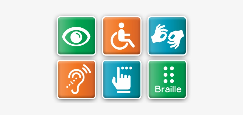 Disability Icons - Design, transparent png