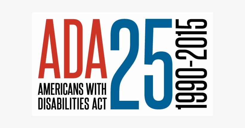Americans With Disabilities Act 25 1990-2015 - Disability Awareness Month Flyer, transparent png